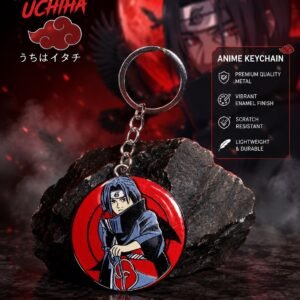photo_2026-07-17_21-48-12 Itachi Uchiha Anime Keychain – Premium Metal Pendant
