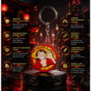 Luffy Anime Keychain – Premium Metal One Piece Keyring